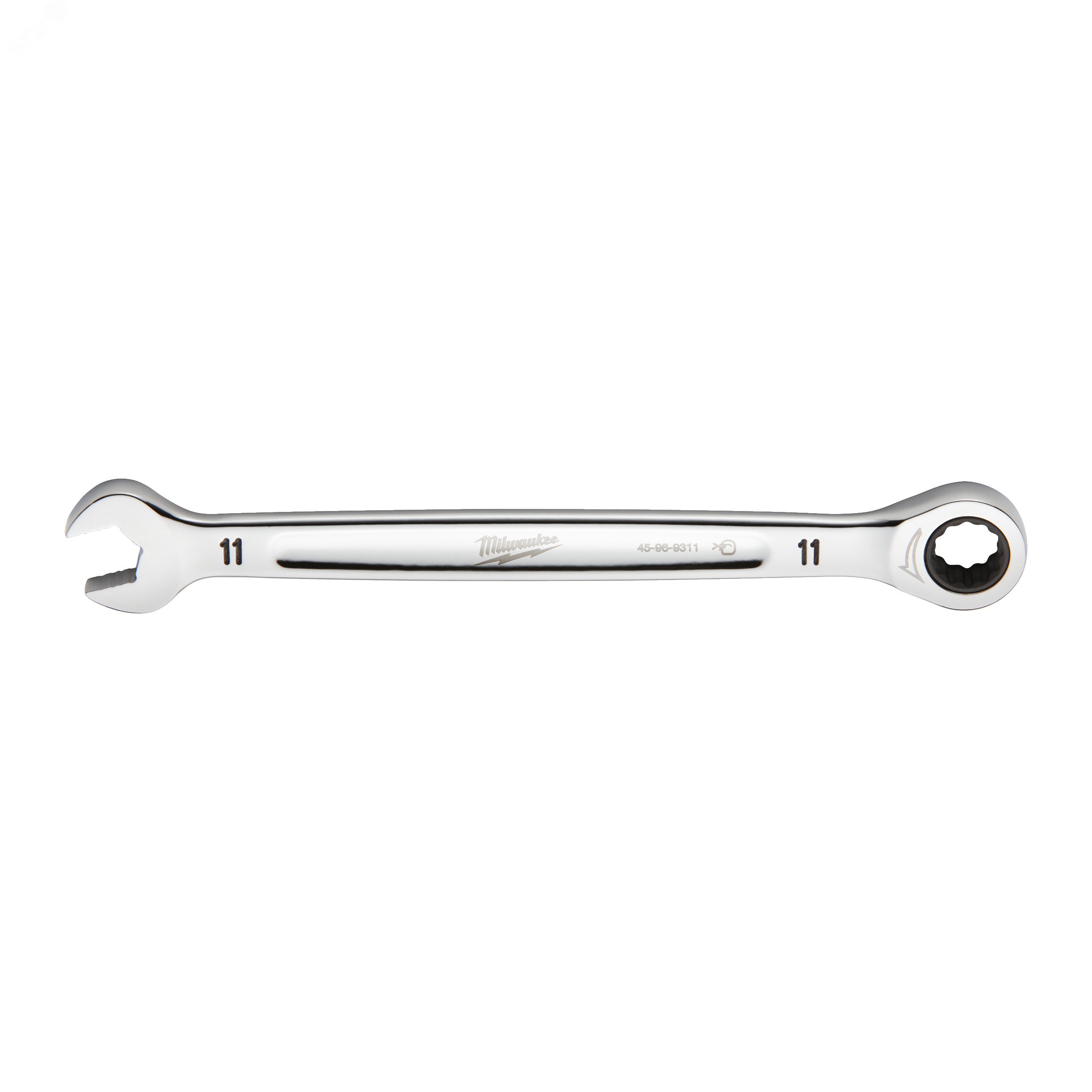 Ключ рожково-накидной с трещоткой 11 мм 4932471504 Milwaukee