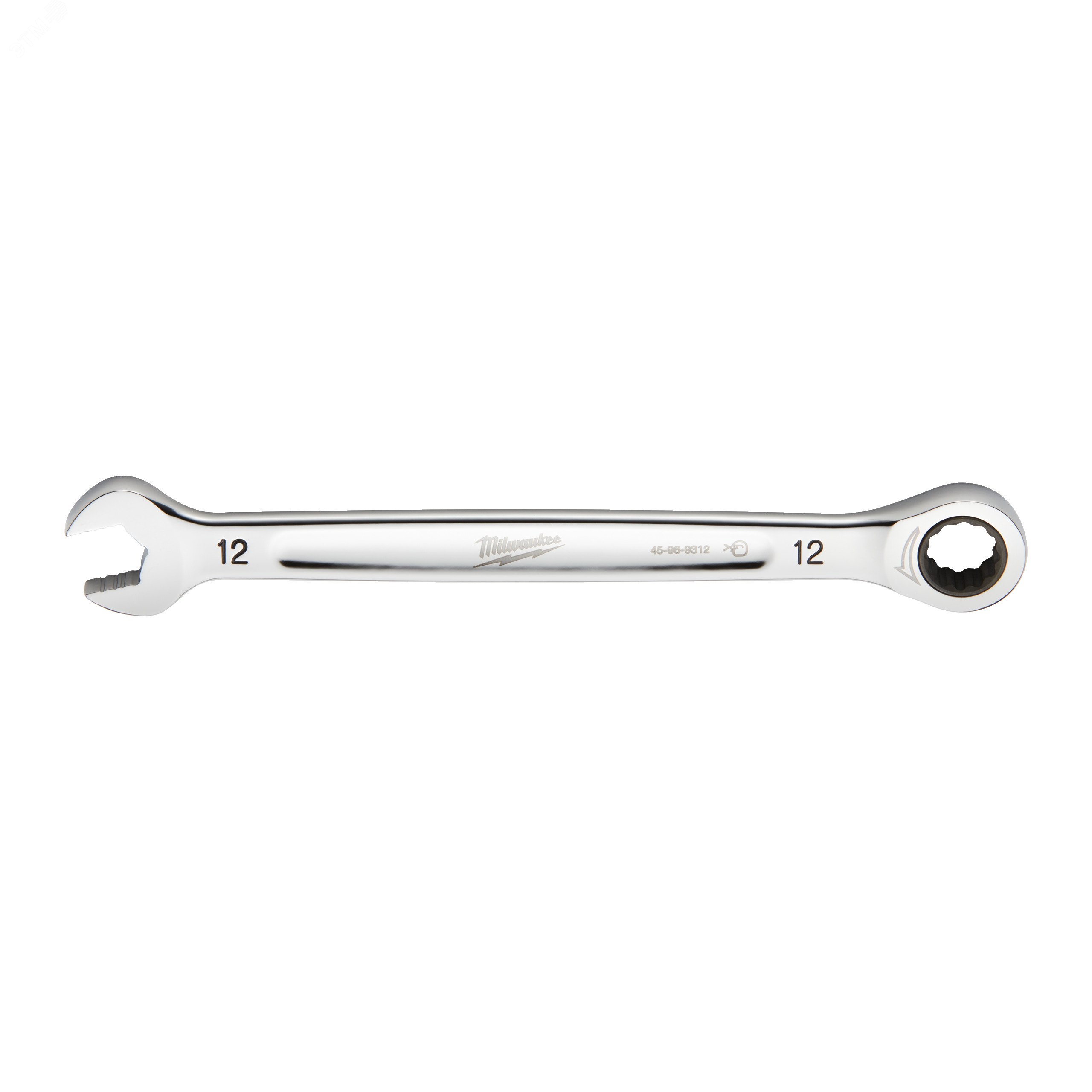 Ключ рожково-накидной с трещоткой 12 мм 4932471505 Milwaukee