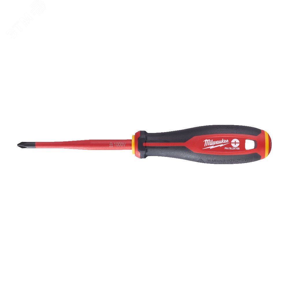 Изображение товара Отвертка трехгранная изолированная VDE PH/SL2 X100 (шт)