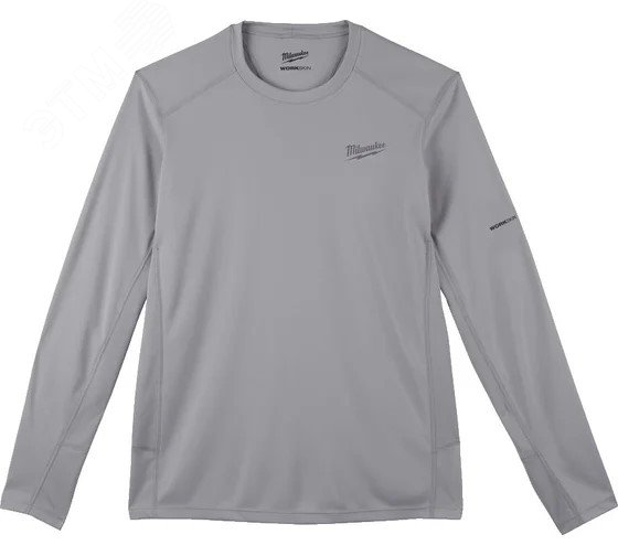 Изображение товара Лонгслив WORKSKIN WWLSG-M серыйHighTech ткань защитный с ультрафиолетом