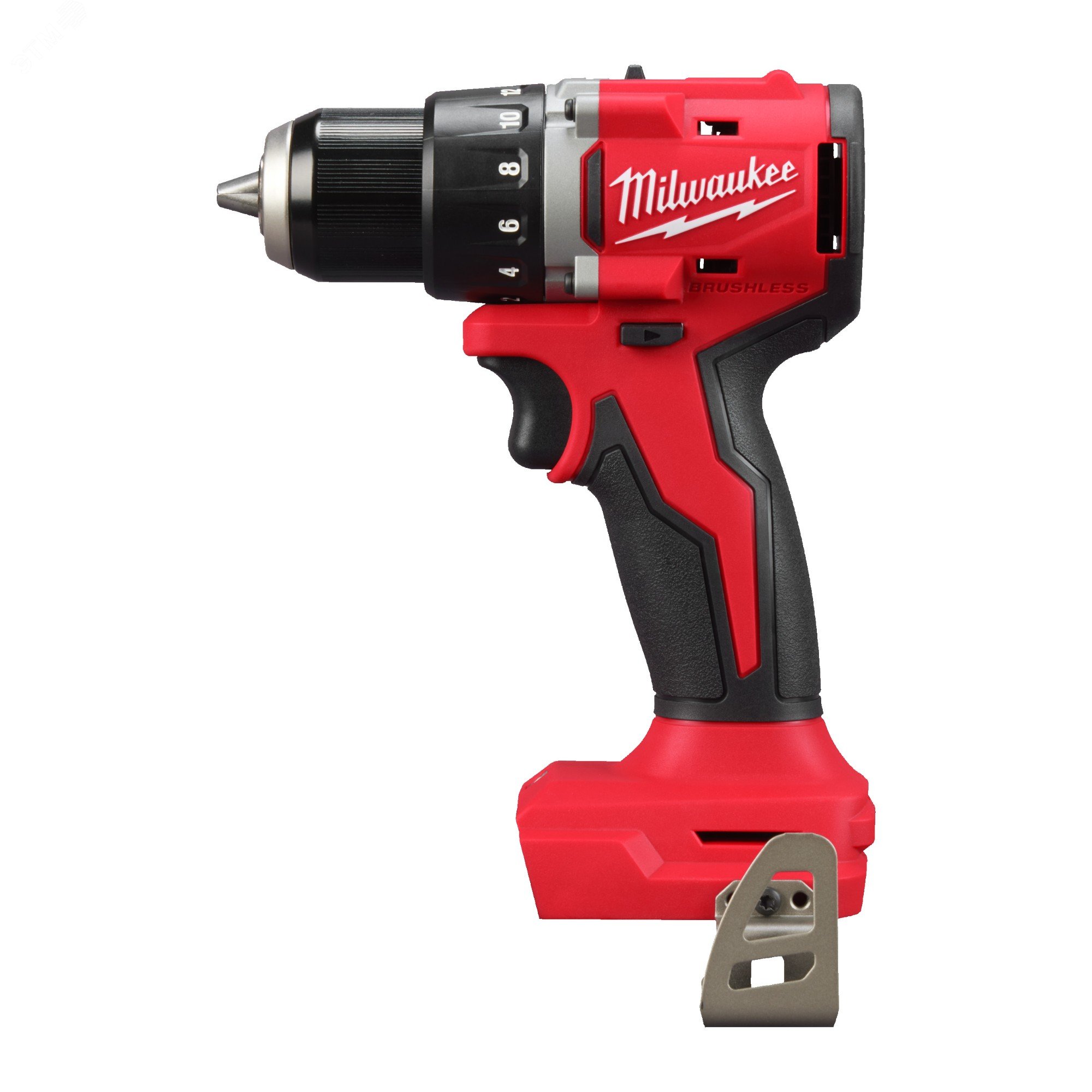 Изображение товара Аккумуляторная компактная дрель шуруповерт Milwaukee M18 BLDDRC 0X
