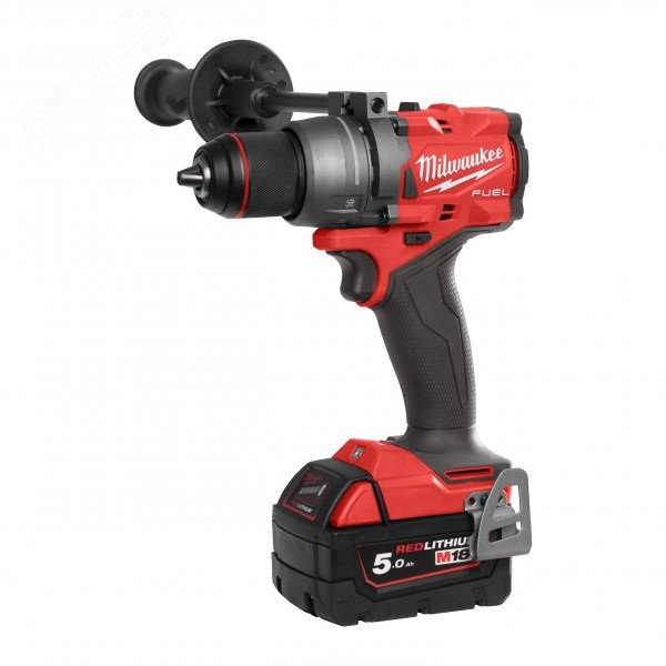 Изображение товара Аккумуляторная дрель Milwaukee M18 FDD3-502X мощная и компактная