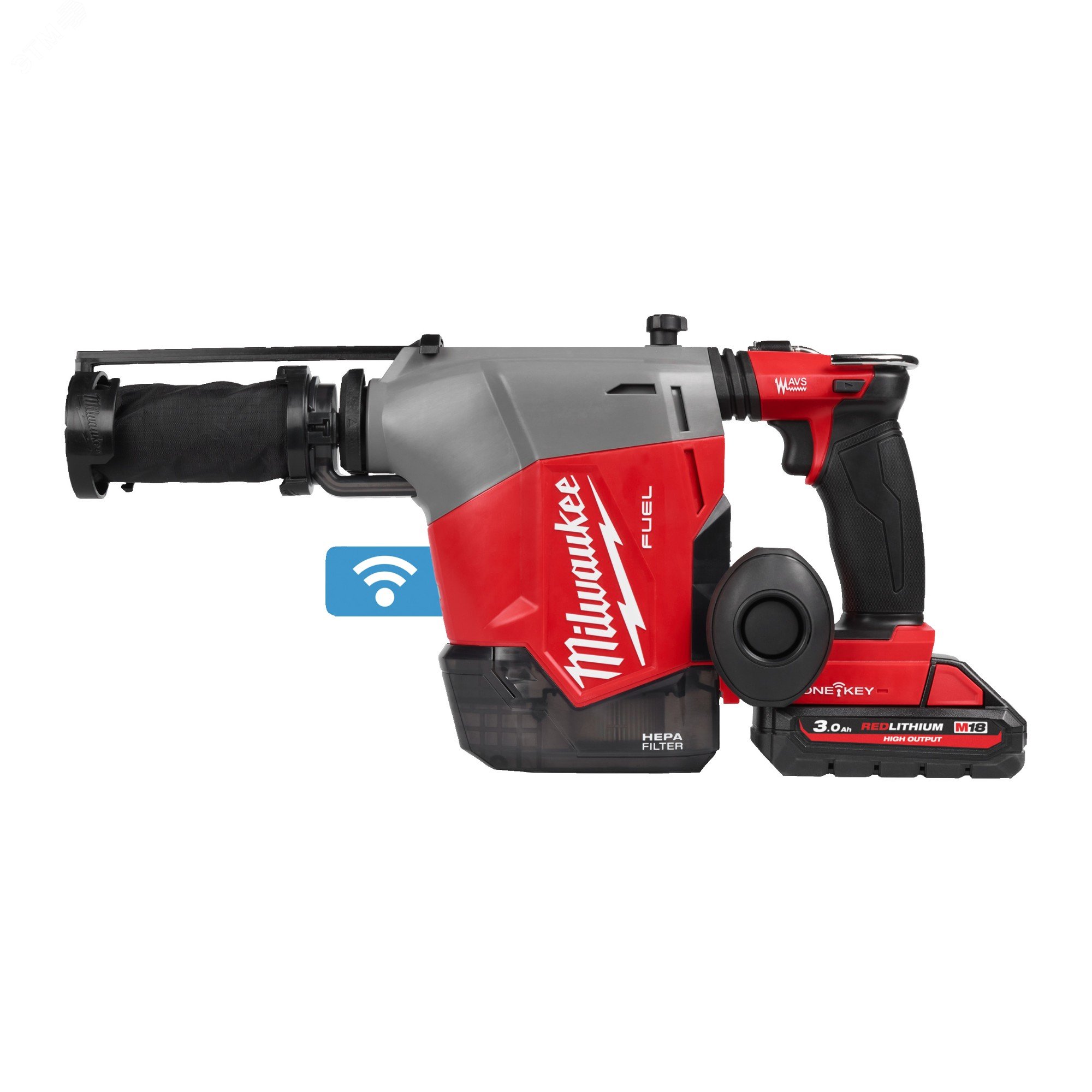 Изображение товара Аккумуляторный перфоратор Milwaukee M18 FUEL FHAFOH16-302Х с системой пылеудаления