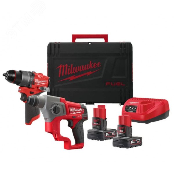 Изображение товара Набор инструментов Milwaukee M12 FPP2F2-602X  шт гарантия доставка