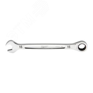 Ключ рожково-накидной с трещоткой 15 мм 4932471508 Milwaukee