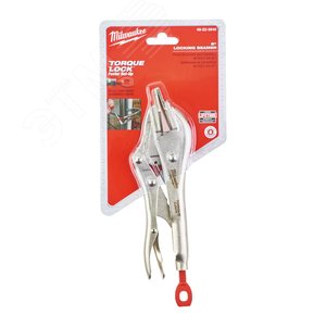 Изображение товара Зажим с плоскими губками 8 200 мм (шт)