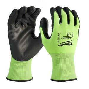 Изображение товара Перчатки защитные Hi-Vis Cut level (Хай Виз Кат Левел) 3/C, S/7 (пар)