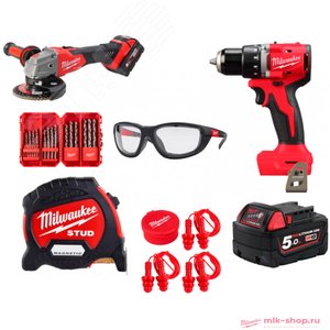 Изображение товара ПРОМО-НАБОР ИНСТРУМЕНТА M18 FSAG100P 100-ЛЕТИЕ (шт)