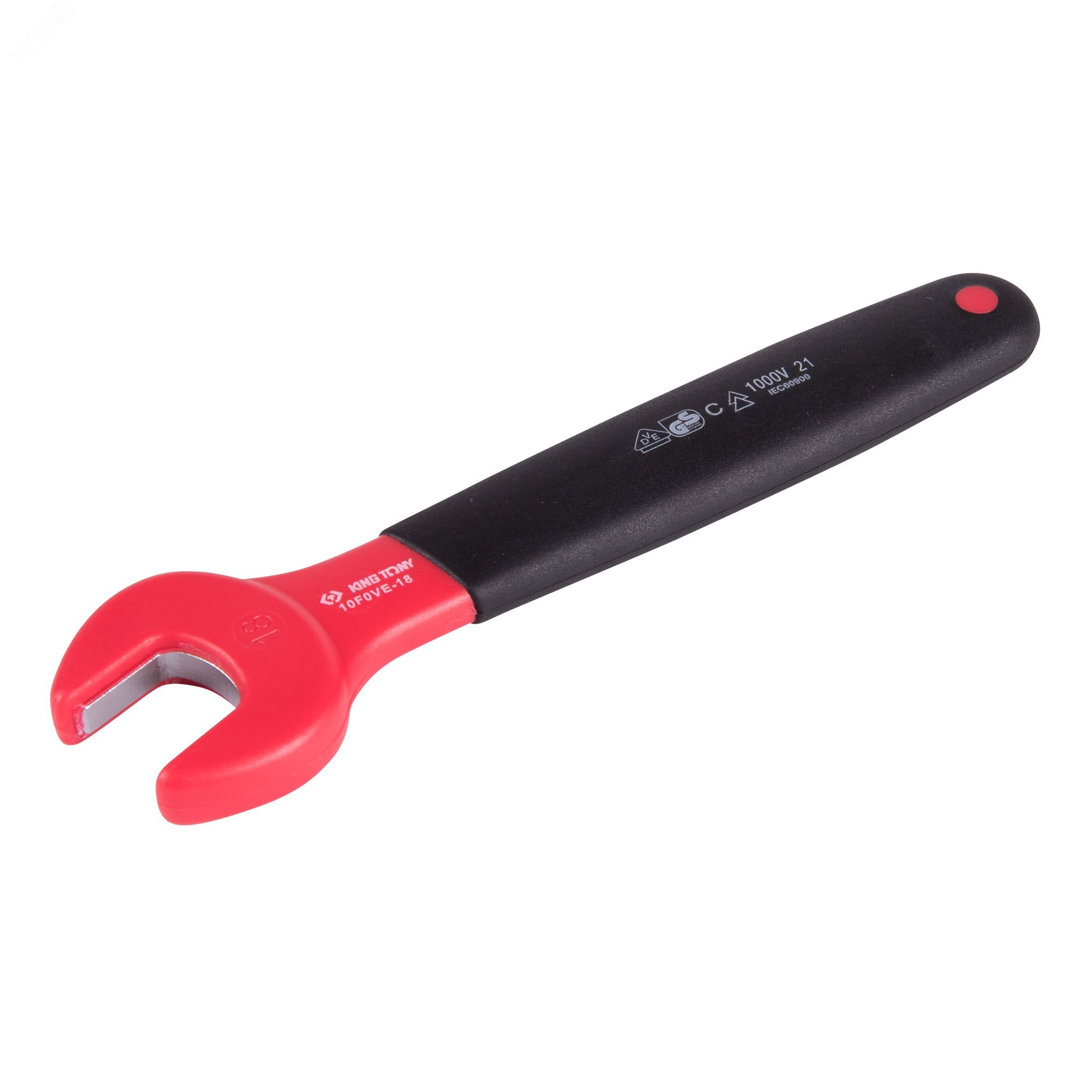 Изображение товара Ключ рожковый диэлектрический 18 мм для электромонтажных работ