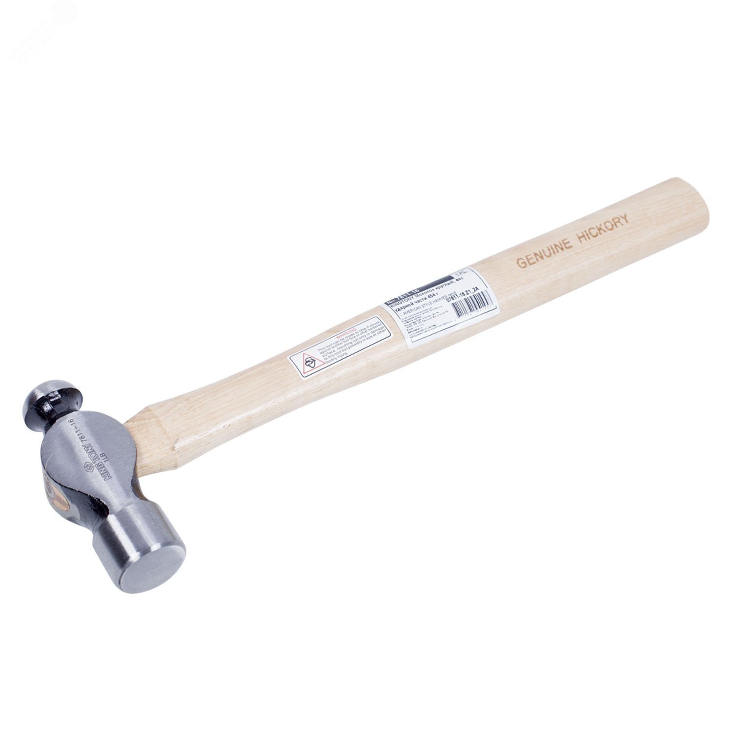 Изображение товара Молоток круглый 454 г, профессиональный инструмент для СТО и автосервисов