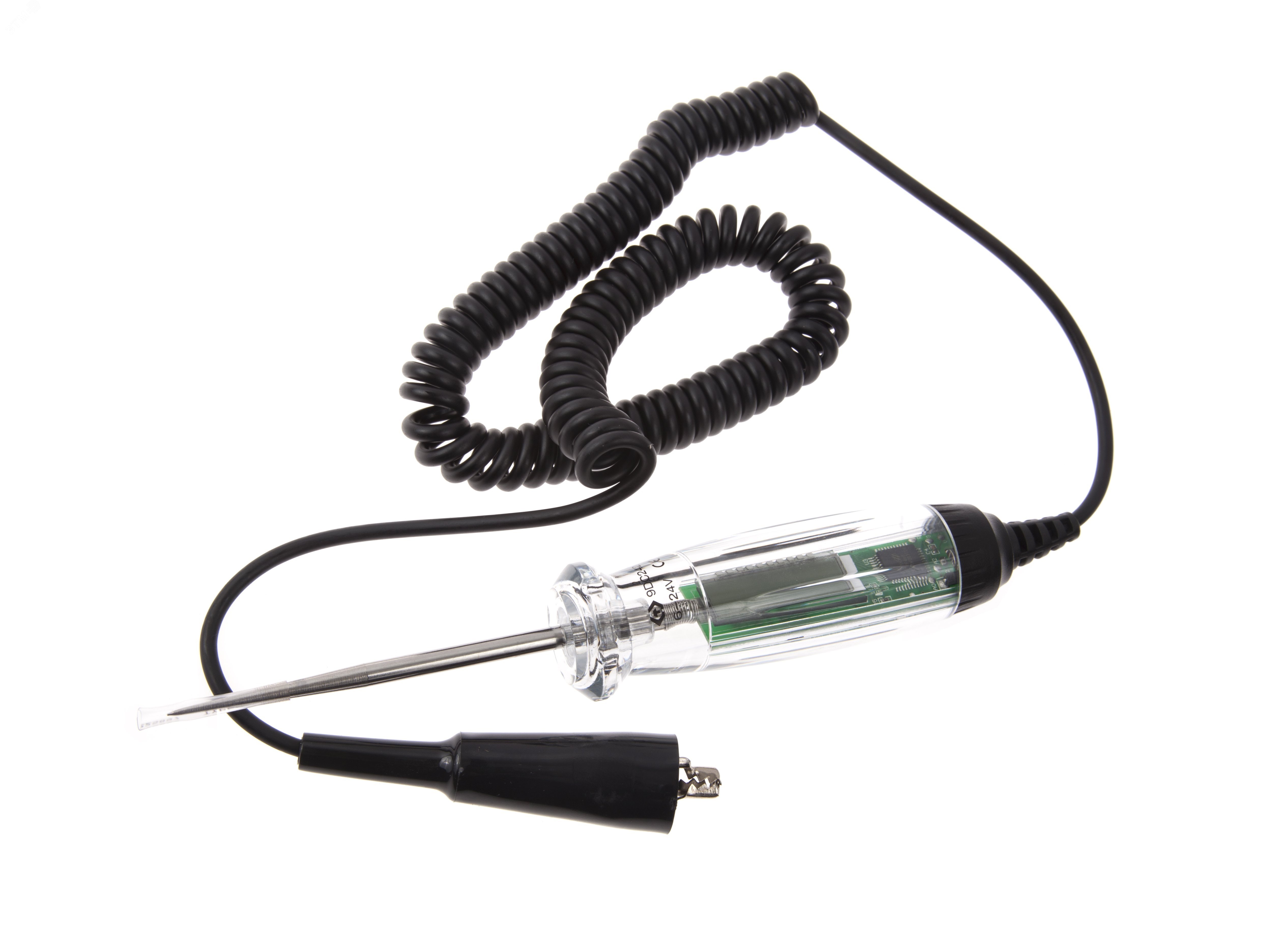 Изображение товара Тестер для проверки напряжения цифровой, 6-24 В (шт)