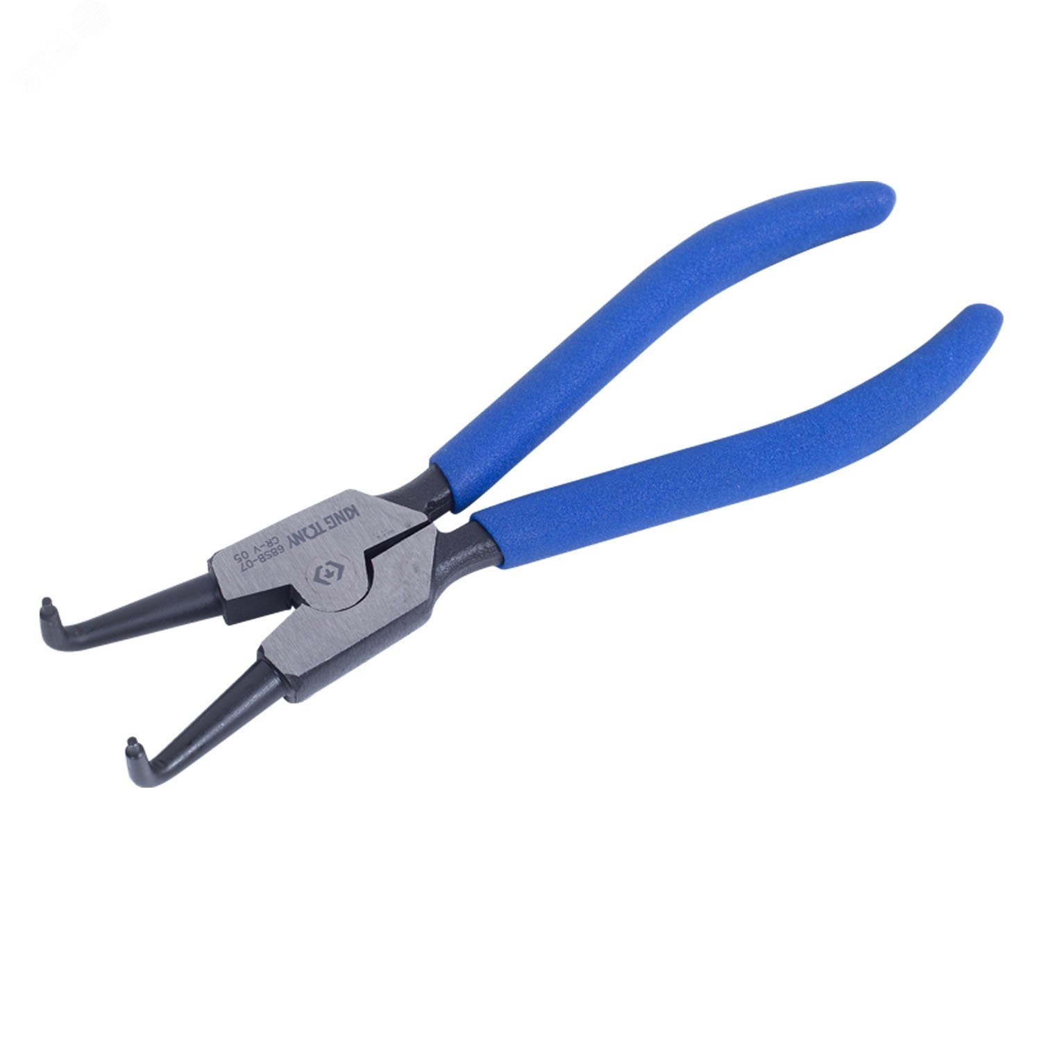 Изображение товара Съемник для стопорных колец 170 мм разжимные загнутые King Tony