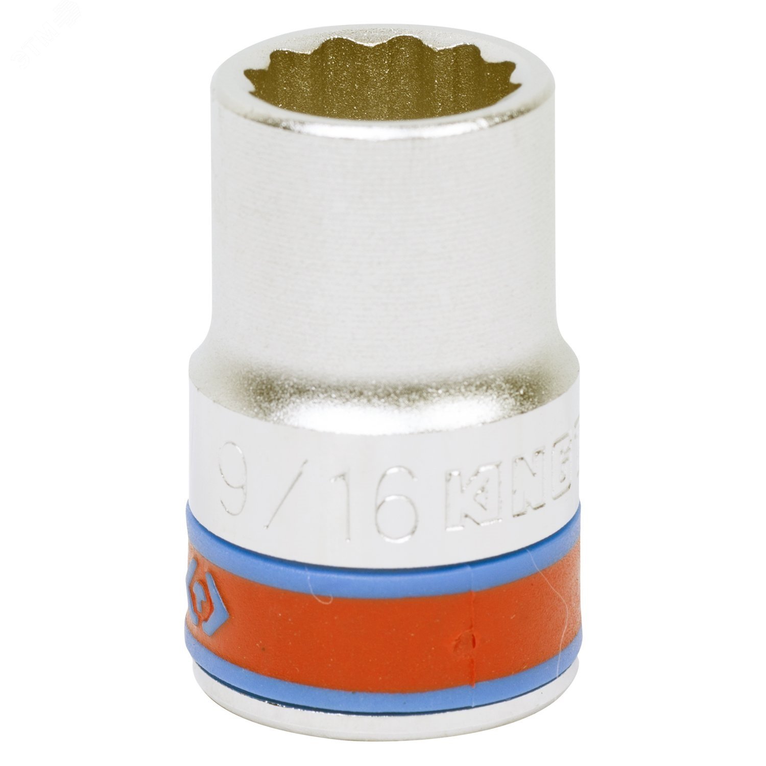 Изображение товара Головка торцевая двенадцатигранная 1/2' 9/16' для автомастерских