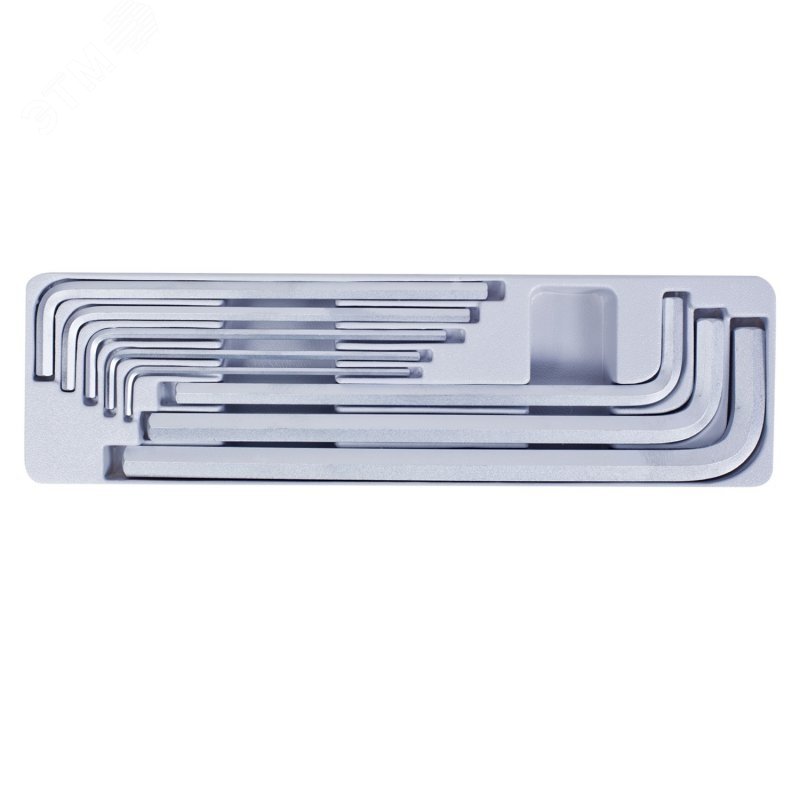 Изображение товара Набор Г-образных шестигранных ключей 1/8'-9/16' 8шт KING TONY 20208SR01