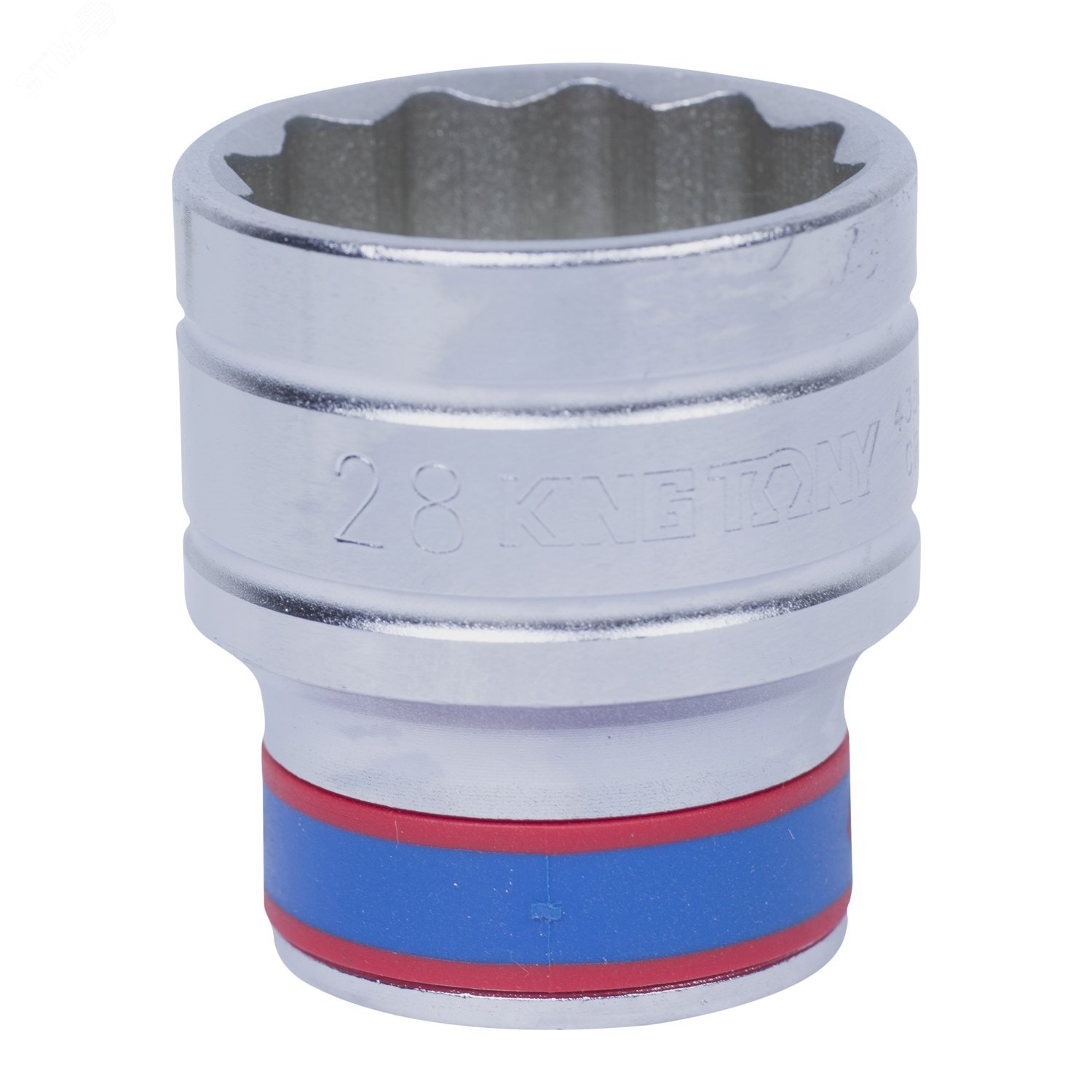 Изображение товара Головка торцевая двенадцатигранная 1/2 28 мм King Tony 433028M