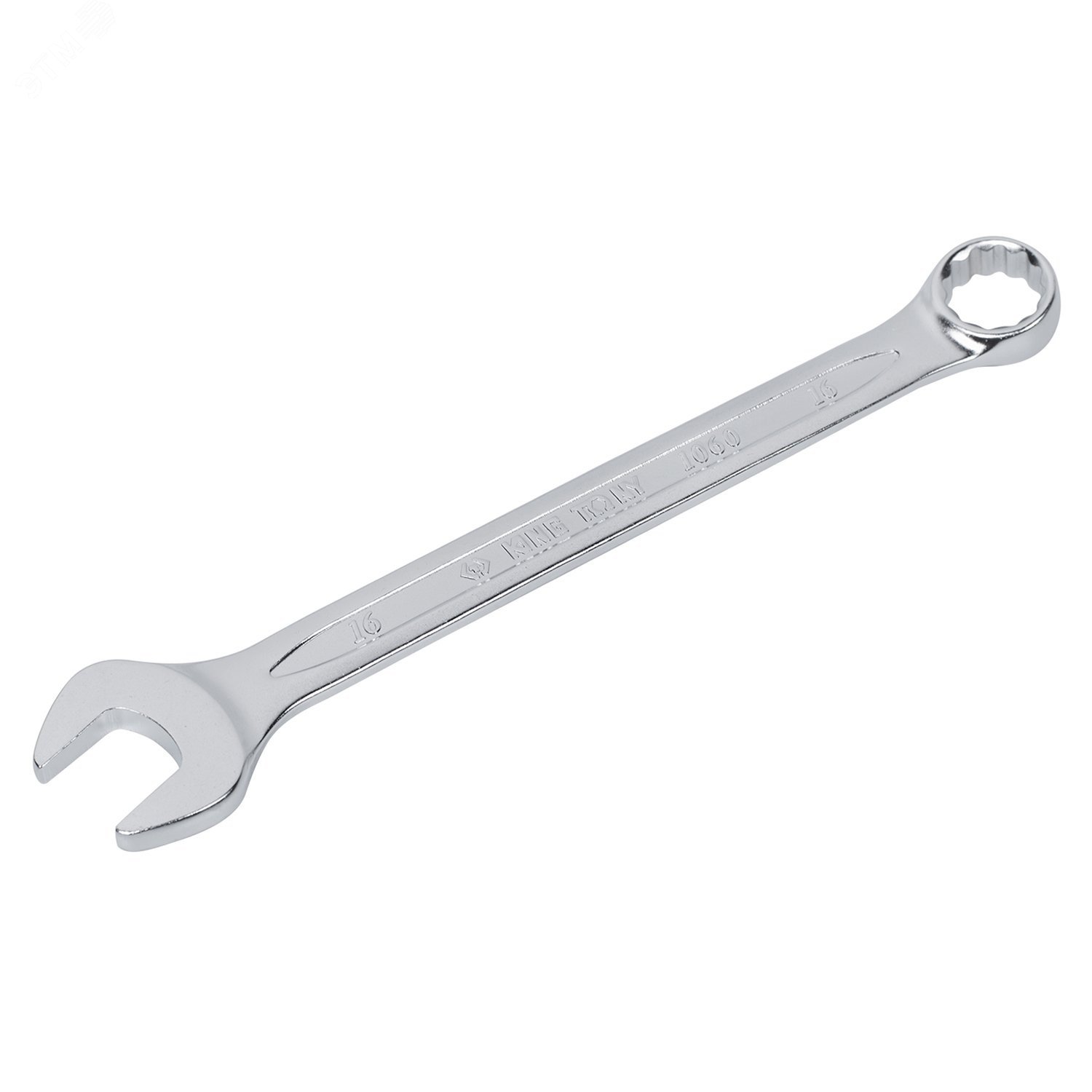 Изображение товара Ключ комбинированный 16 мм King Tony с изгибом 15 градусов и 12-тигранным профилем