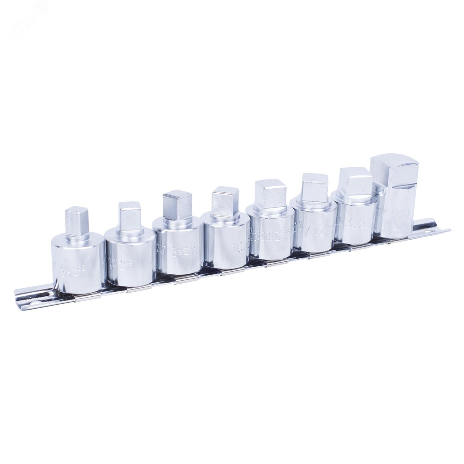 Изображение товара Набор торцевых насадок 1/2', 8-19 мм, четырехгранные, 8 предметов (шт)