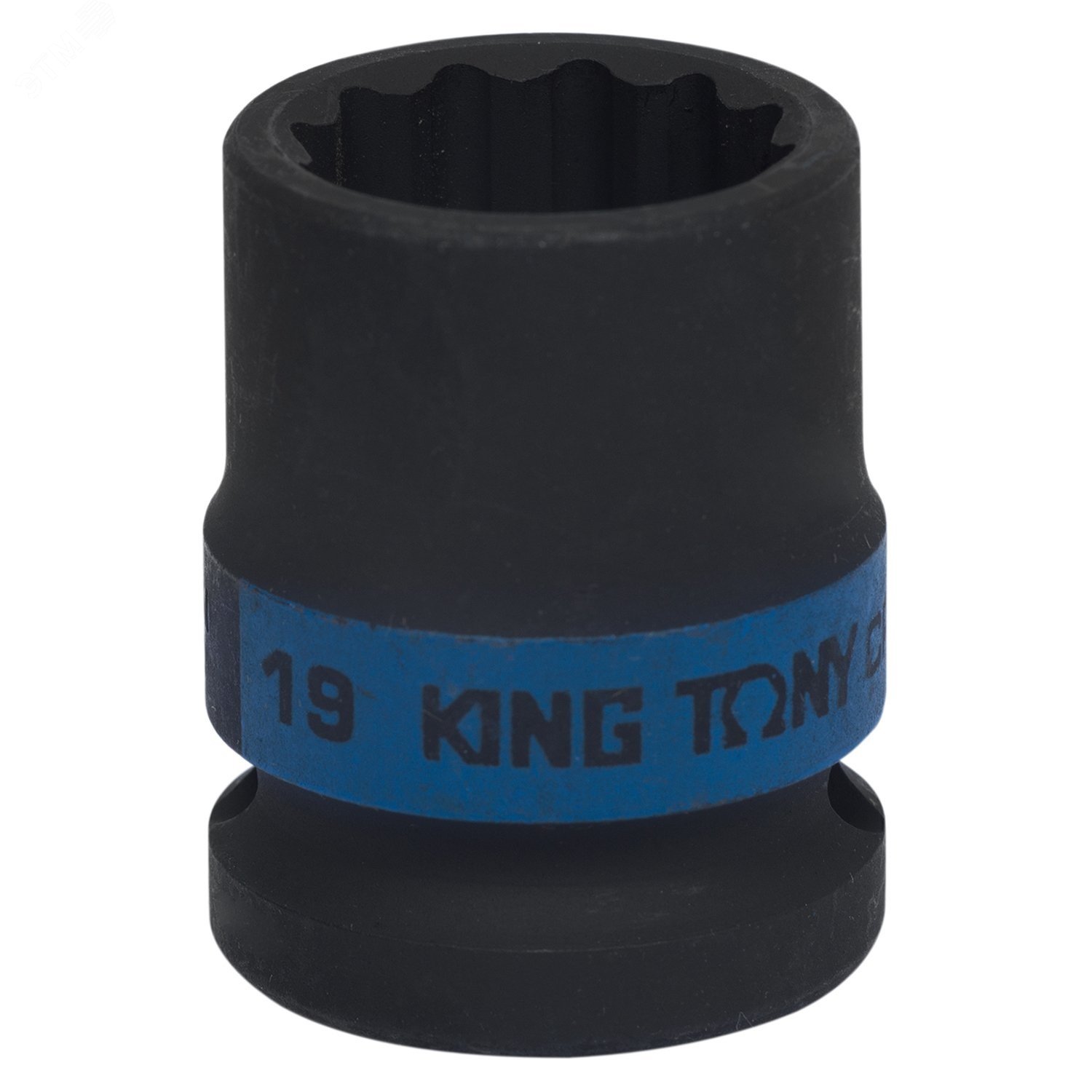Головка торцевая ударная двенадцатигранная 1/2', 19 мм 453019M King Tony