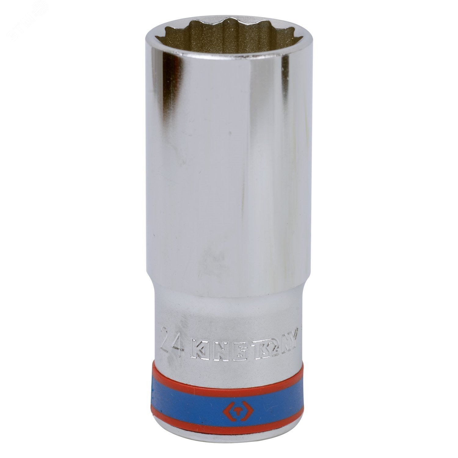 Изображение товара Головка торцевая глубокая 1/2 24 мм двенадцатигранная для сложных работ