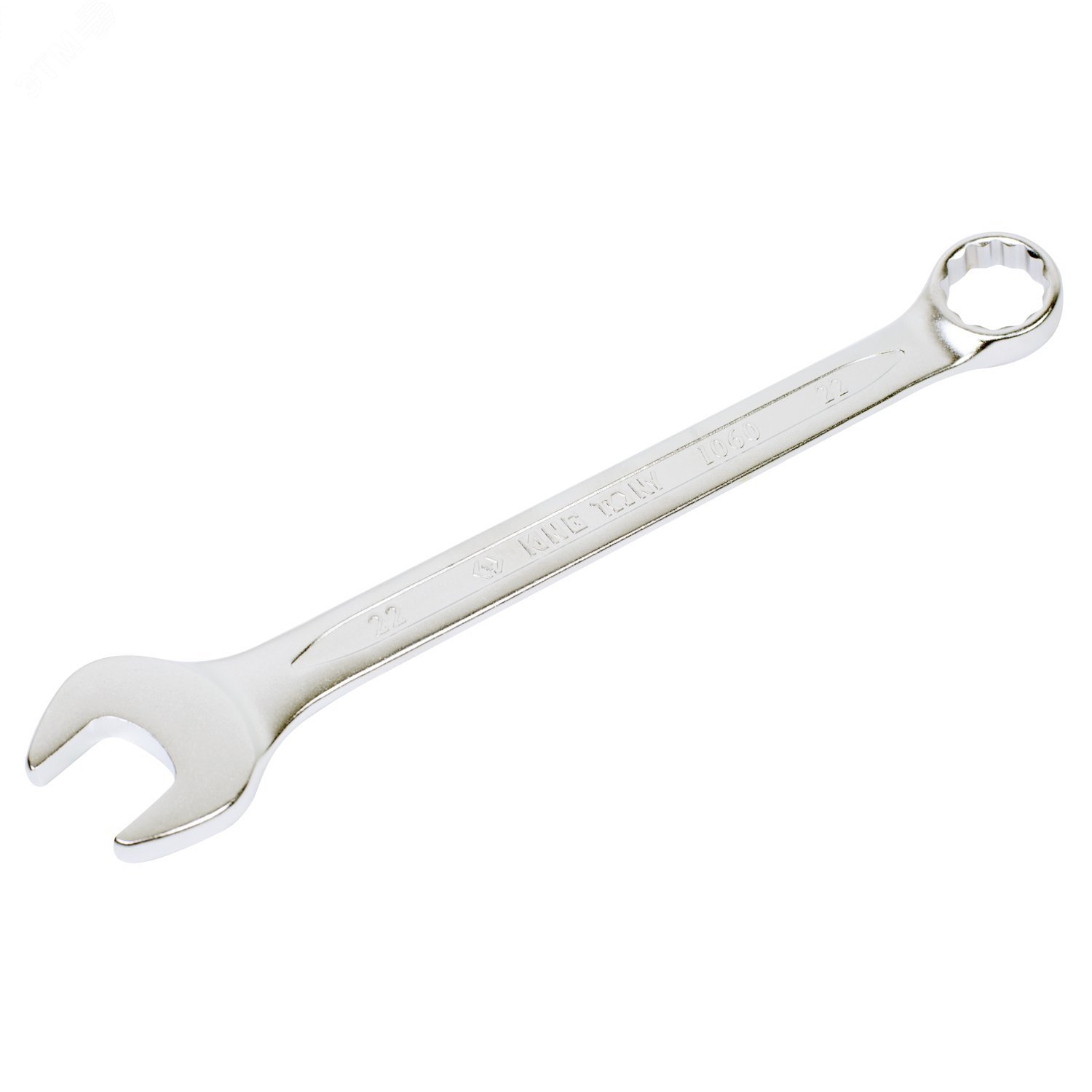 Изображение товара Ключ комбинированный 22 мм с изгибом 15 градусов для труднодоступных мест