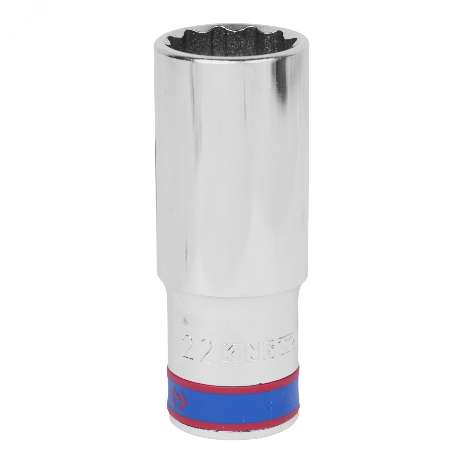 Изображение товара Головка торцевая глубокая двенадцатигранная 1/2 22 мм King Tony