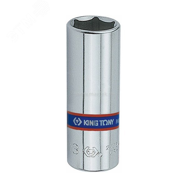 Изображение товара Головка торцевая глубокая шестигранная 1/4 9 мм для монтажных работ