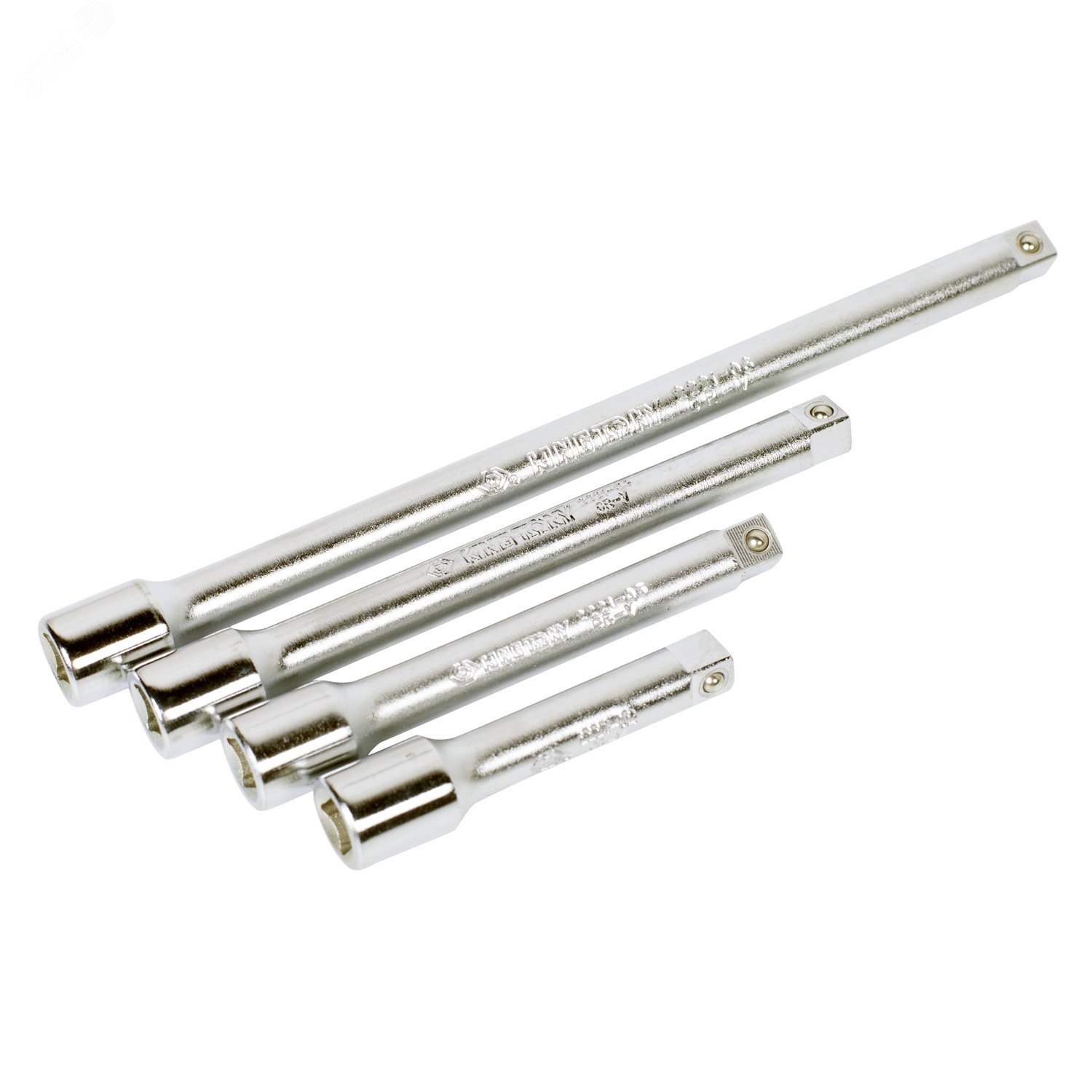 Изображение товара Набор удлинителей 1/4 дюйма 55 75 100 150 мм 4 шт для инструмента