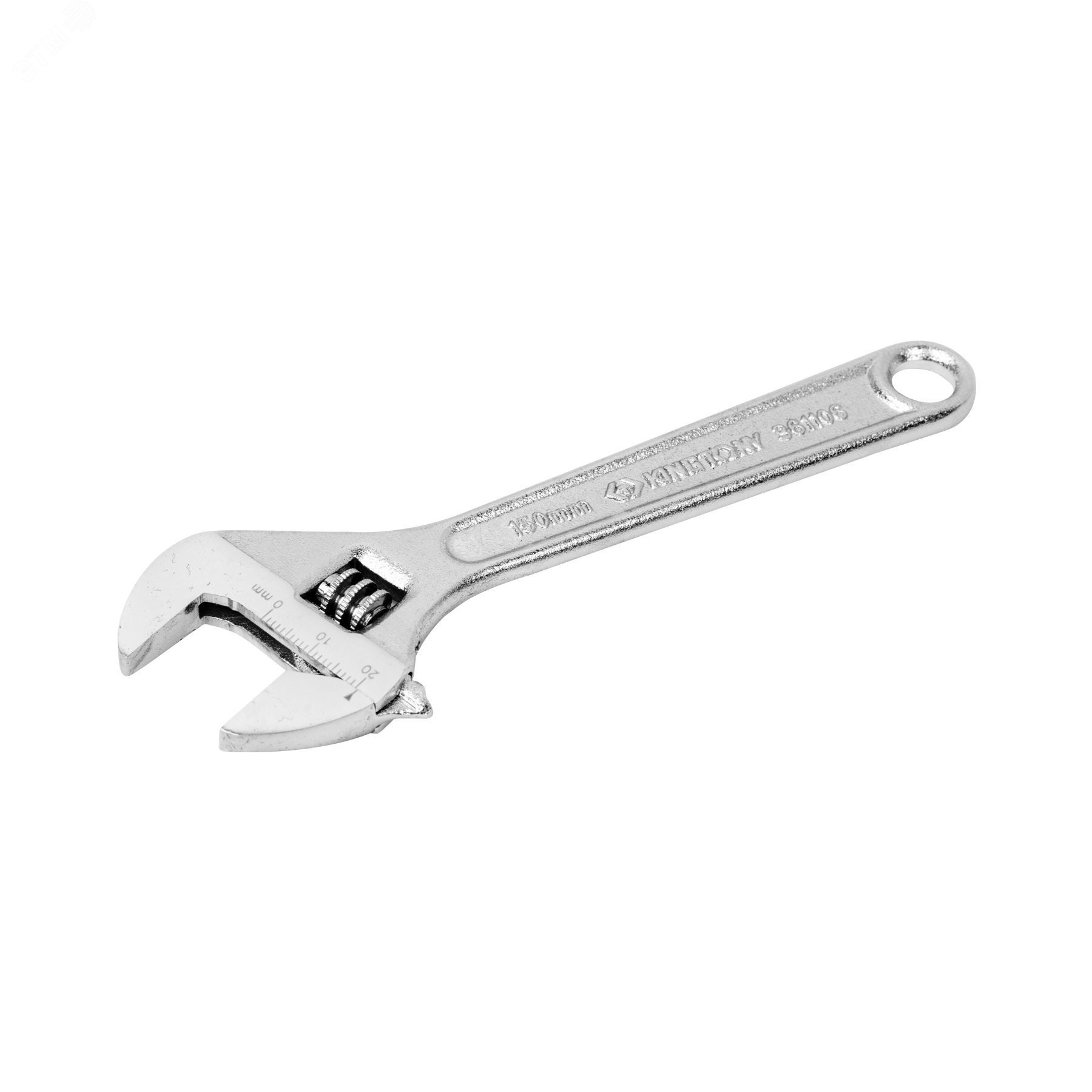 Изображение товара Ключ разводной 200x25 мм хром King Tony для монтажных работ и автомеханики