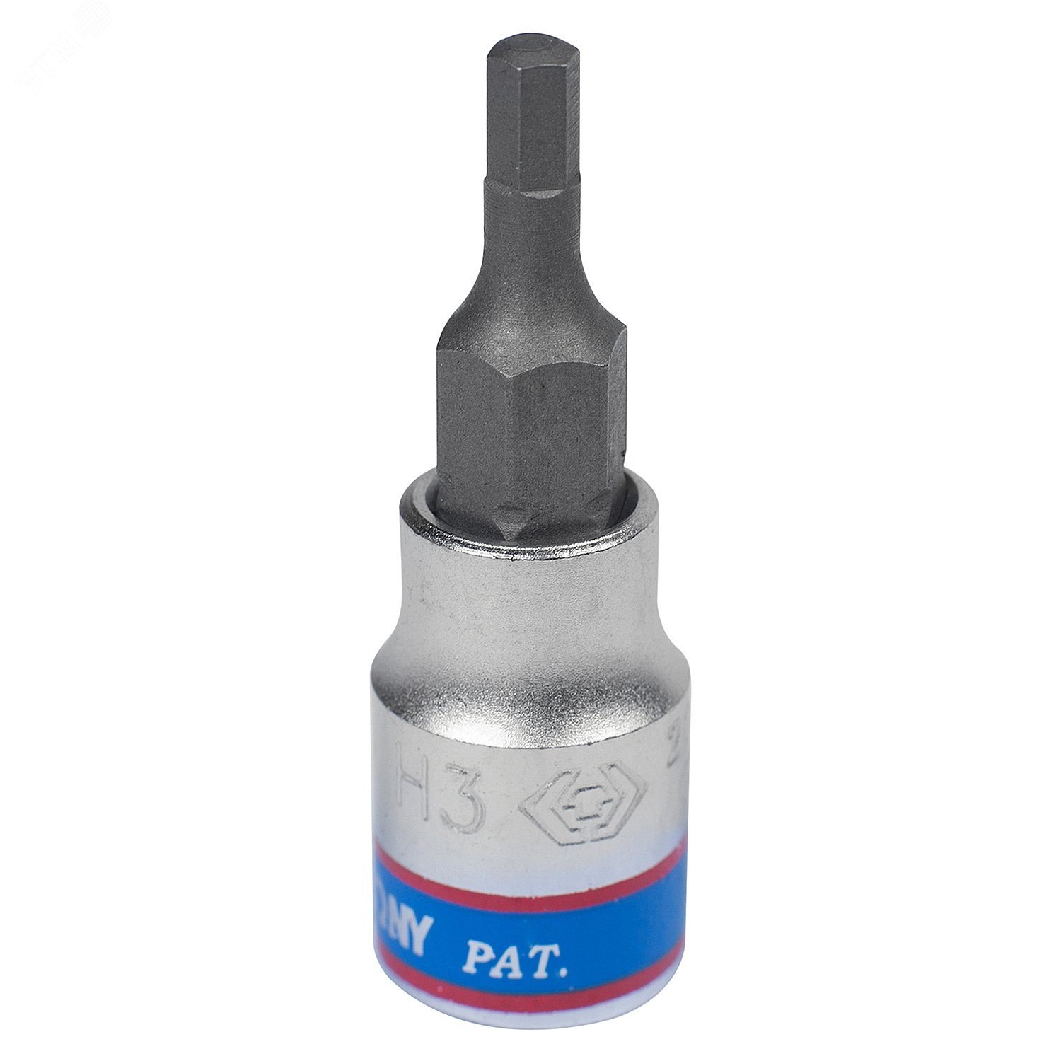 Изображение товара Насадка торцевая KING TONY 3 мм 1/4" HEX длина 37 мм