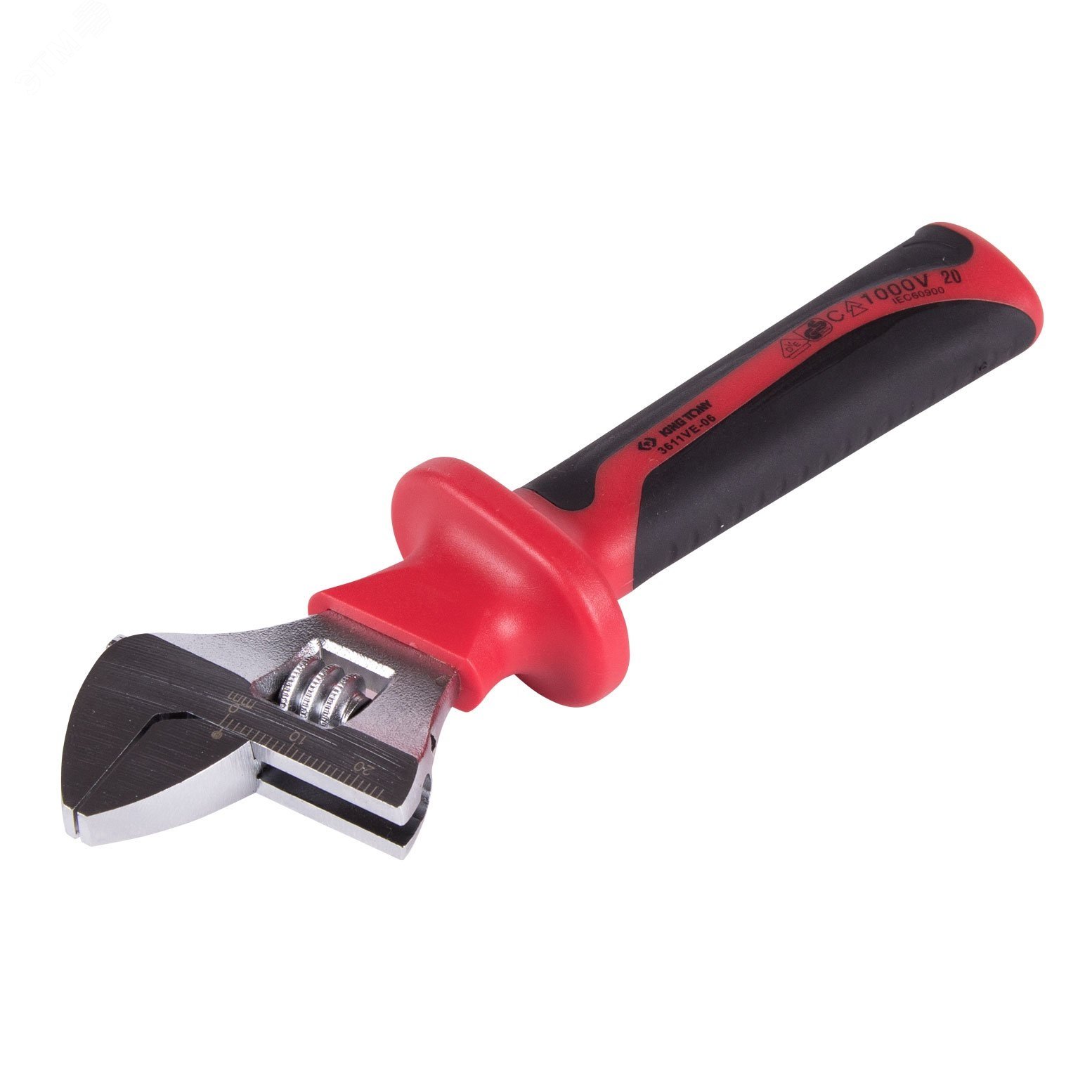 Изображение товара Ключ разводной диэлектрический 164 мм King Tony VDE IEC 60900 для работы под напряжением