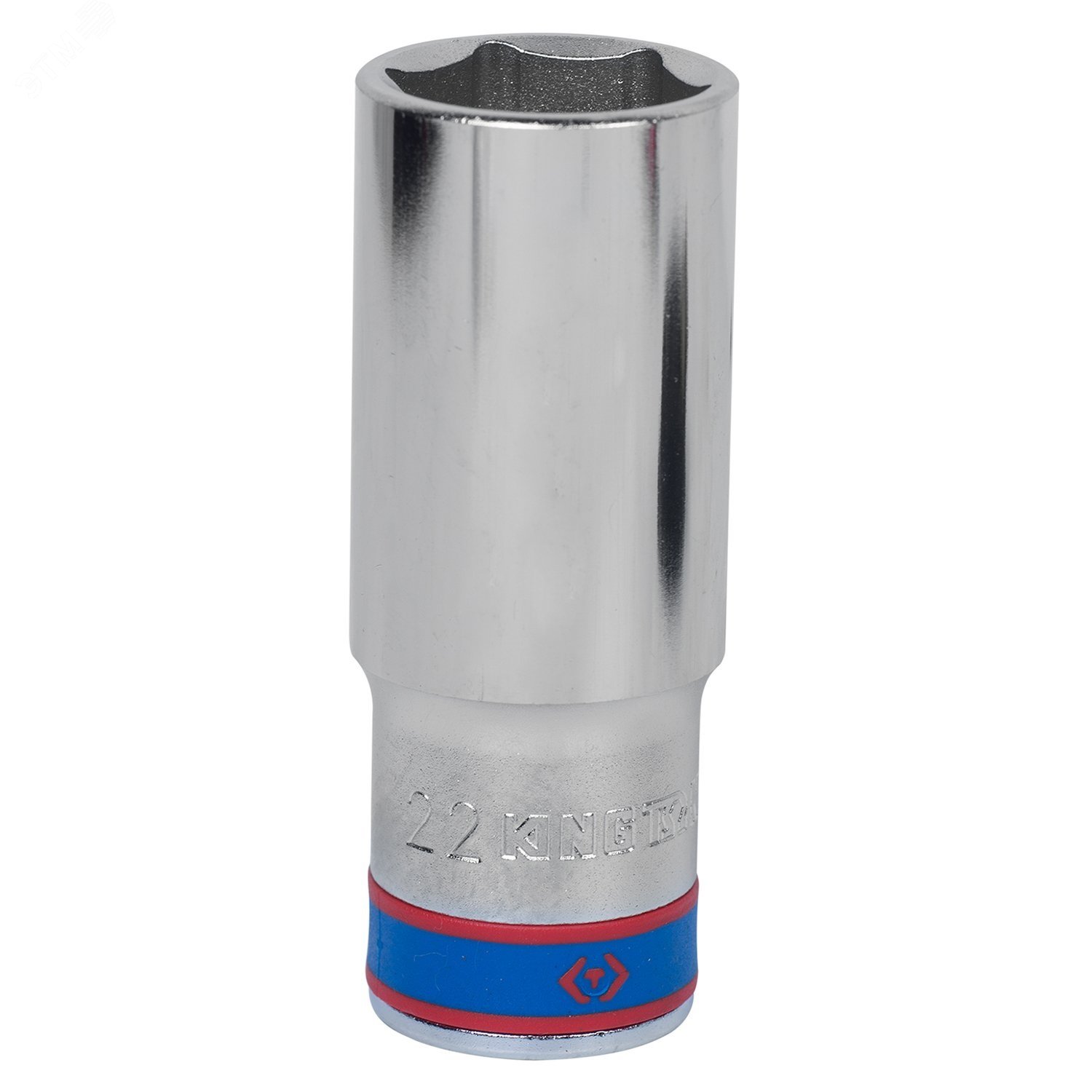 Изображение товара Головка торцевая глубокая шестигранная 1/2' 22 мм King Tony