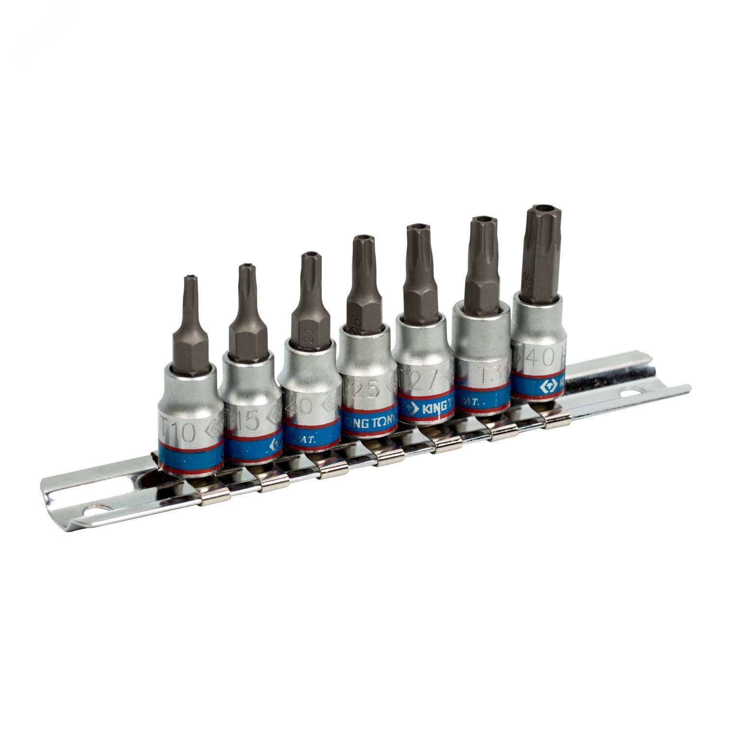 Изображение товара Набор торцевых насадок TORX 1/4  Т10-Т40 мм 7 предметов King Tony