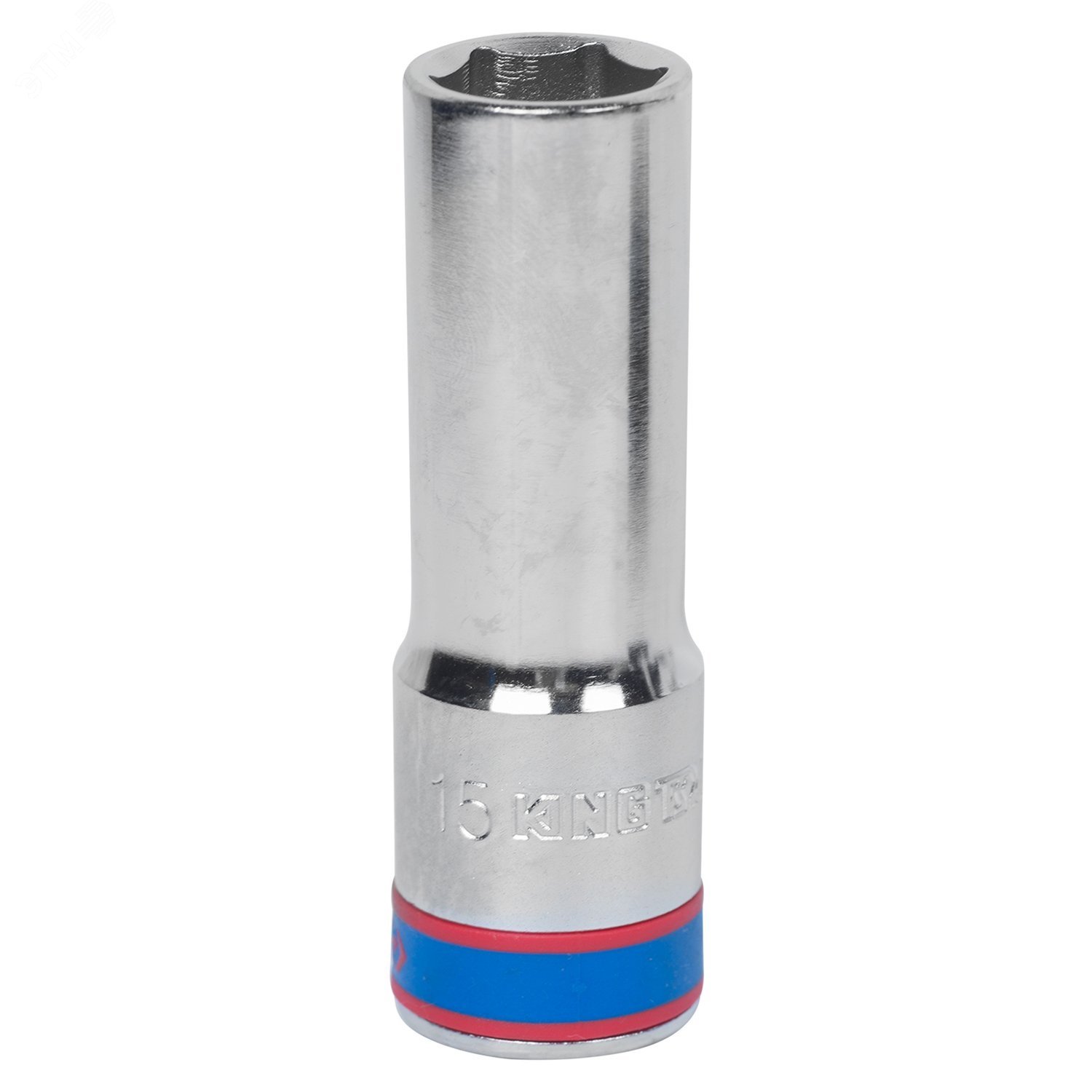 Изображение товара Головка торцевая глубокая шестигранная 15 мм 1/2' King Tony