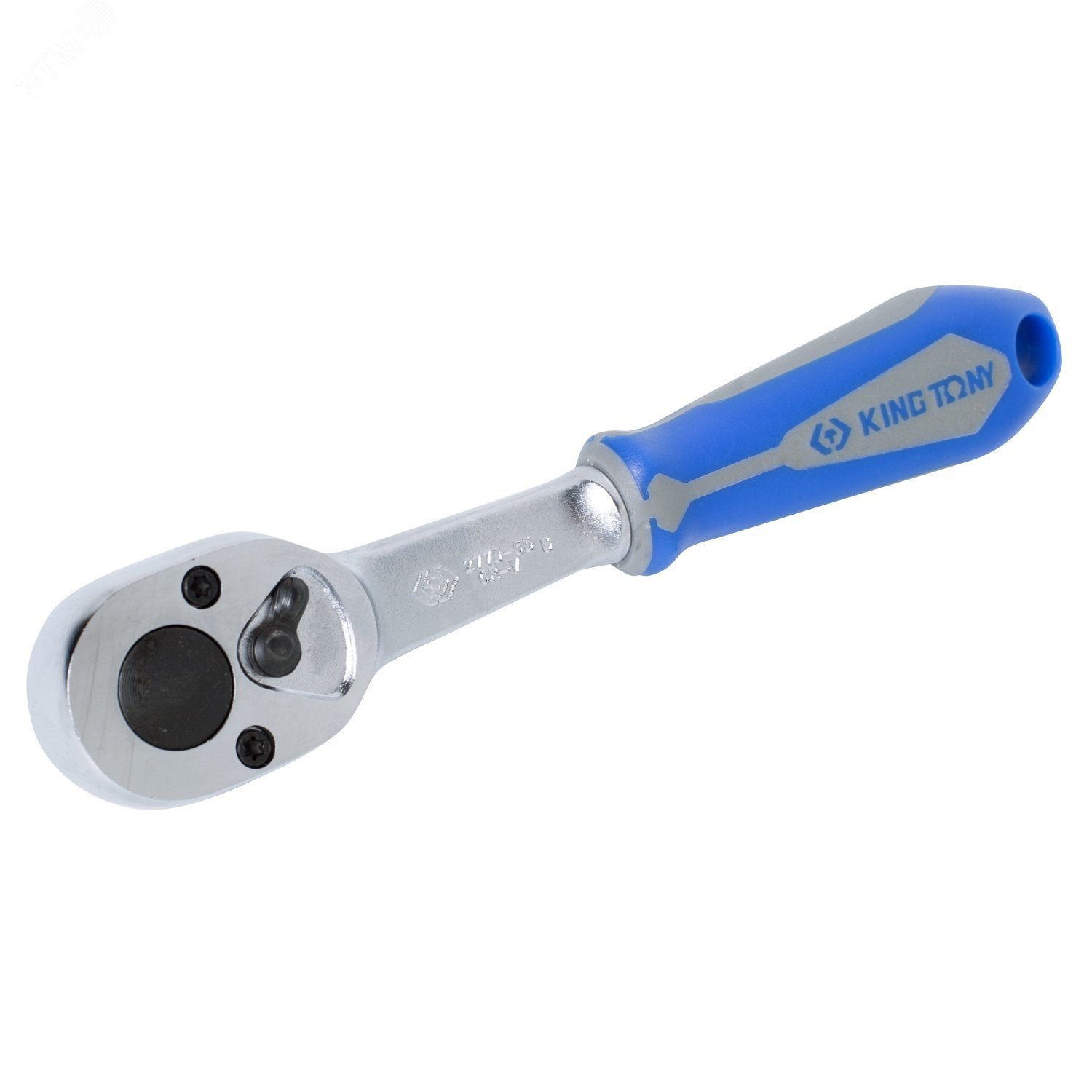 Изображение товара Трещотка 1/4 дюйма 140 мм 24 зубца с флажком и фиксатором King Tony