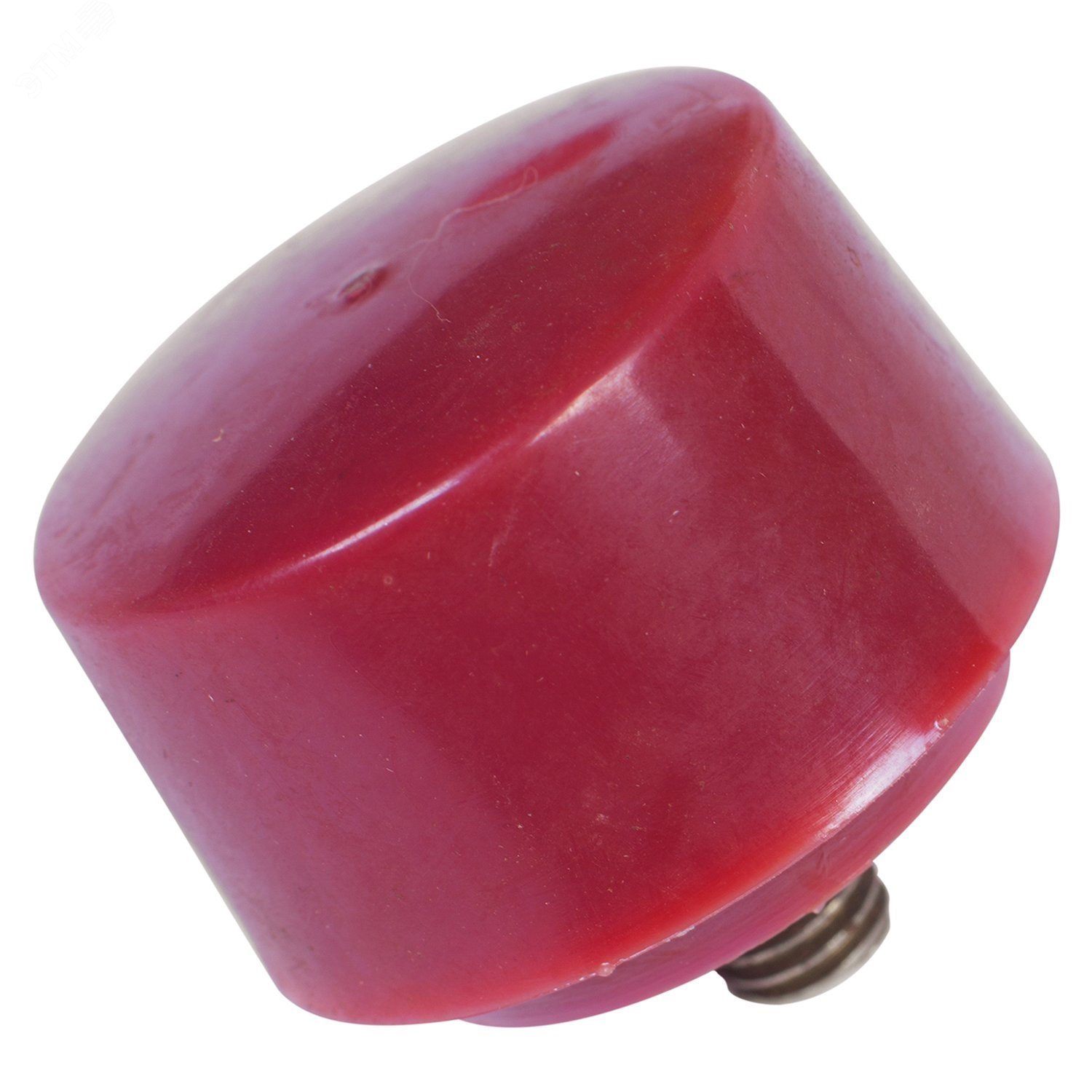 Изображение товара Сменная полиуретановая насадка для молотка серии 7842 диаметр 38 мм твердая