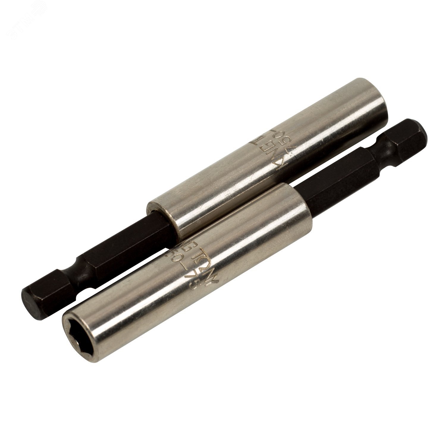 Изображение товара Держатель вставок (бит) 1/4 75 мм магнитный для шуруповерта