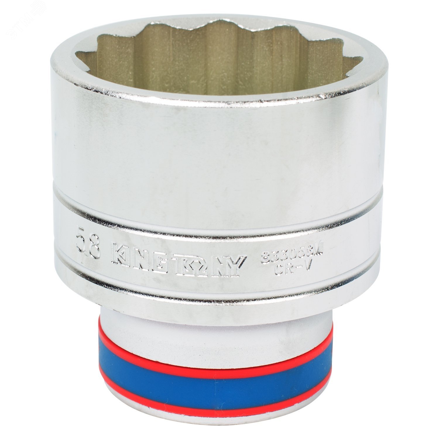 Изображение товара Головка торцевая двенадцатигранная 1 58 мм King Tony 833058M