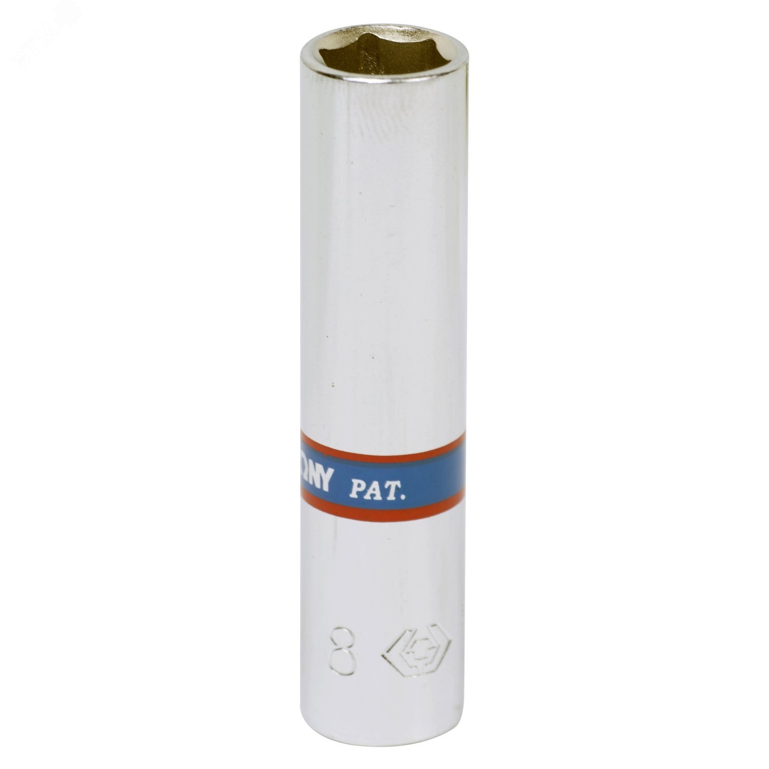 Изображение товара Головка торцевая глубокая шестигранная 1/4'' 8 мм King Tony