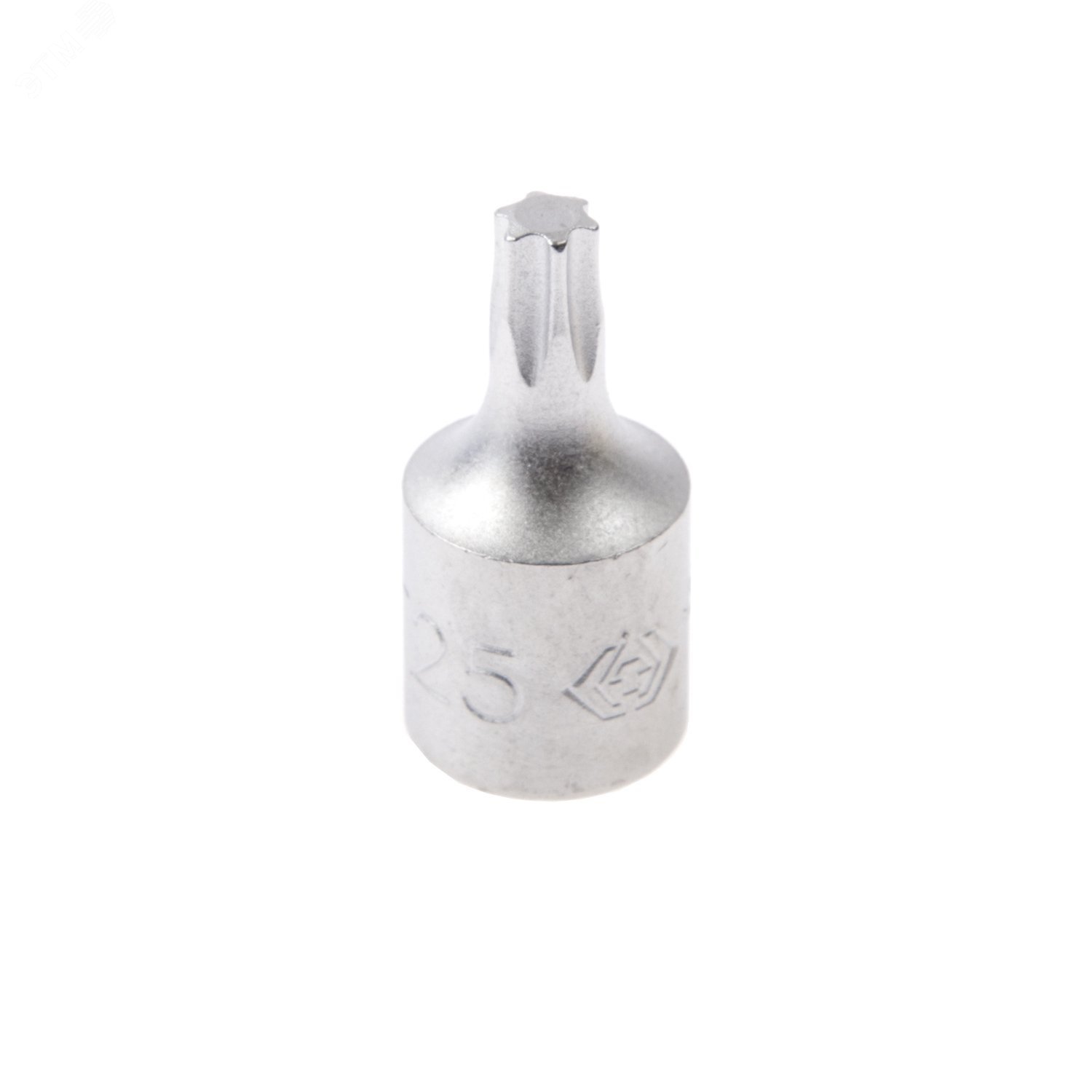 Изображение товара Насадка торцевая TORX T25 1/4 25 мм из хром-ванадиевой стали