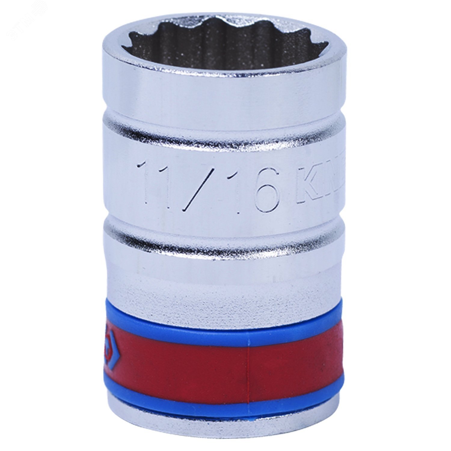 Изображение товара Головка торцевая стандартная двенадцатигранная 1/2 и 11/16 дюйма