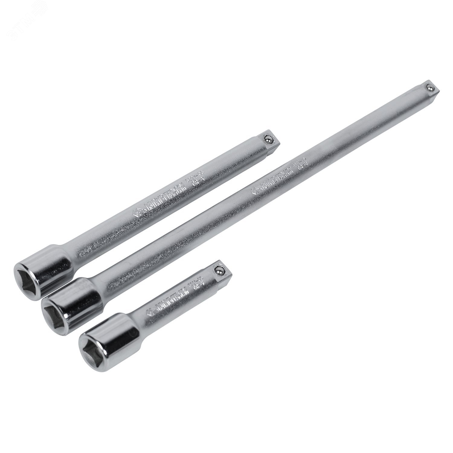 Изображение товара Набор удлинителей 3/8'' 75 150 250 мм, 3 шт от King Tony, инструмент для труднодоступных условий