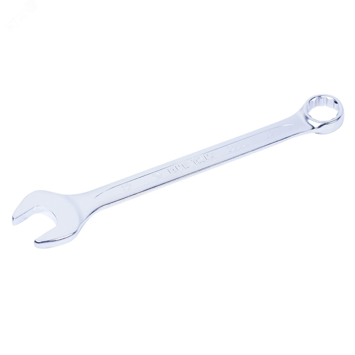 Изображение товара Ключ комбинированный 19 мм King Tony с изгибом 15 градусов 12-тигранный профиль