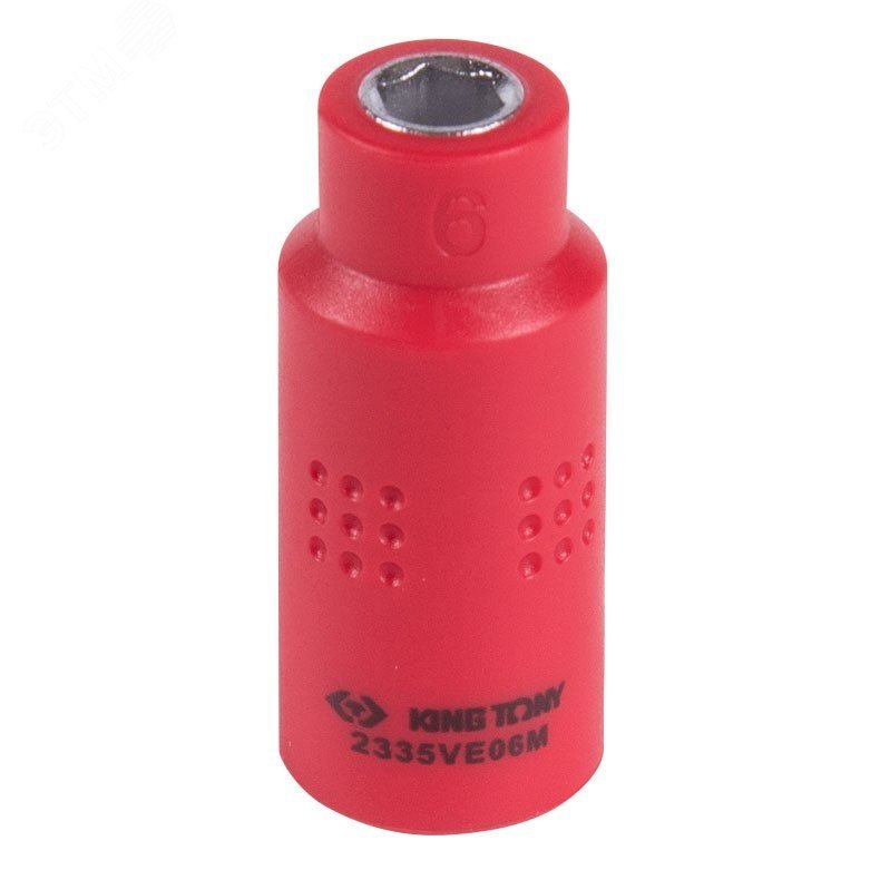 Изображение товара Головка торцевая диэлектрическая шестигранная 6 мм 1/4'' для электромонтажа