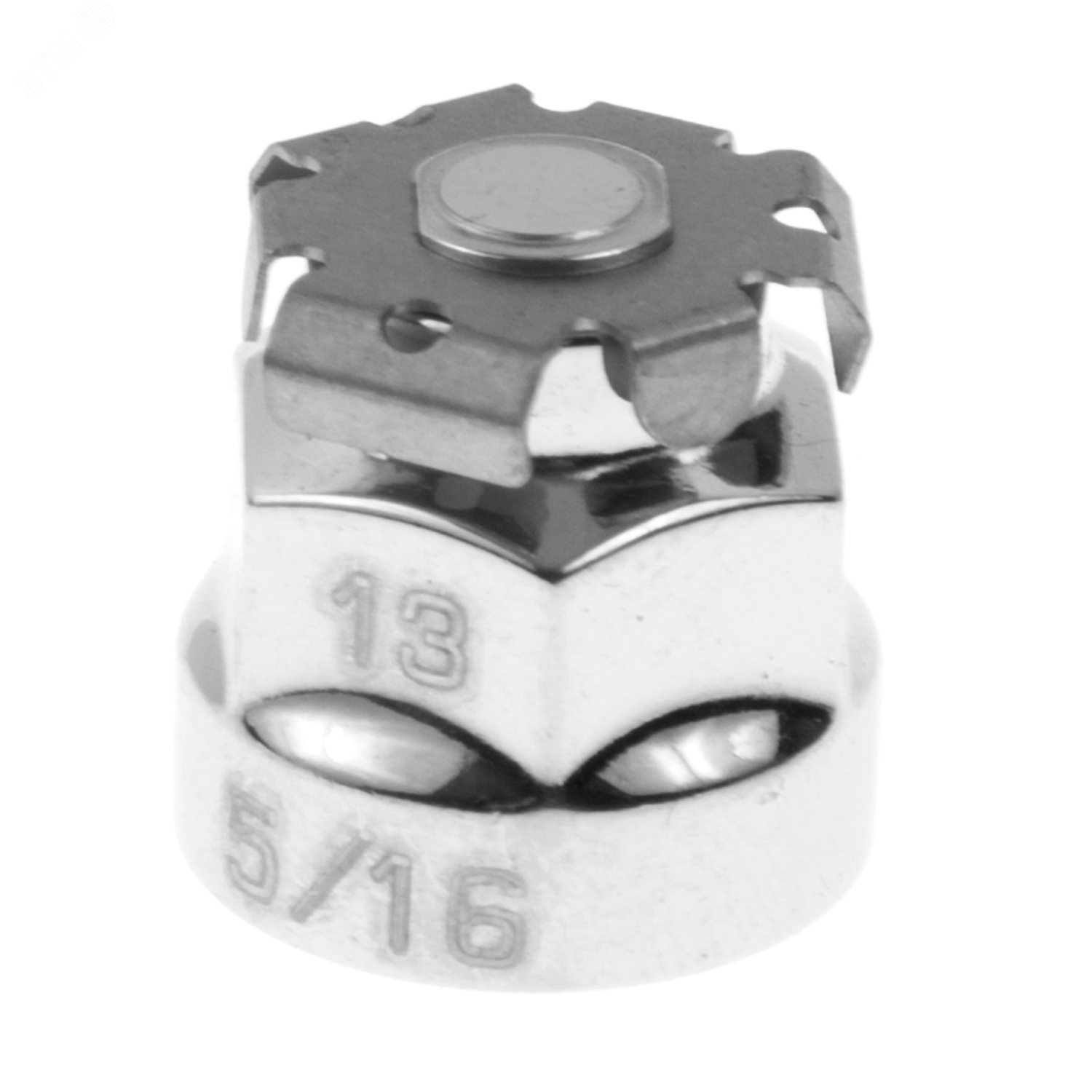 Изображение товара Переходник для вставок 5/16 под ключ 13 мм из инструментальной стали