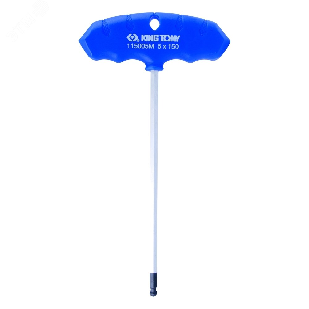 Изображение товара Шестигранник Т-образный 5 мм, 100,0x188,0 мм, с шаровым окончанием (шт)