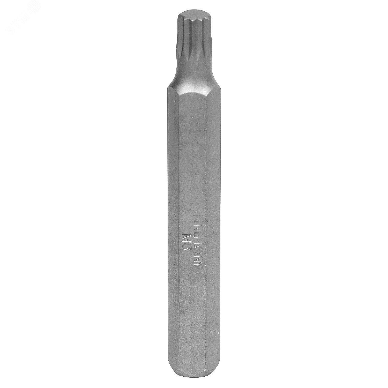 Изображение товара Вставка торцевая 10 мм SPLINE М6 длиной 80 мм для автосервиса и ремонта