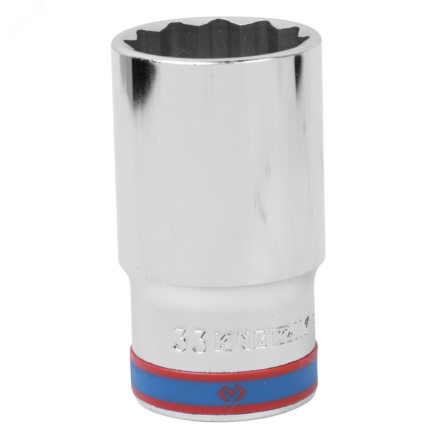 Изображение товара Головка торцевая глубокая двенадцатигранная 1/2', 33 мм (шт)