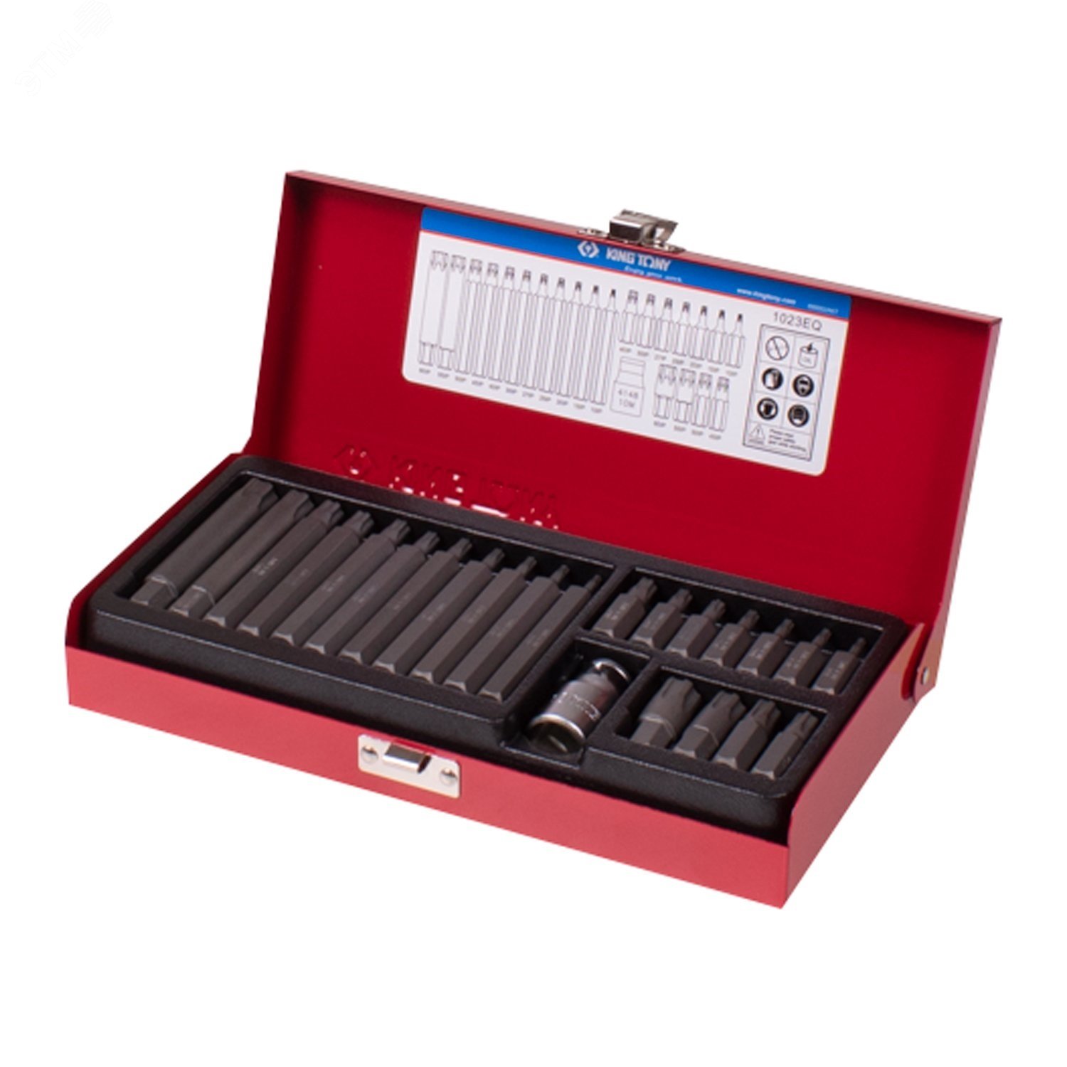 Изображение товара Комплект бит TORX PLUS 10 мм 23 предмета для автомастерских и бытового использования