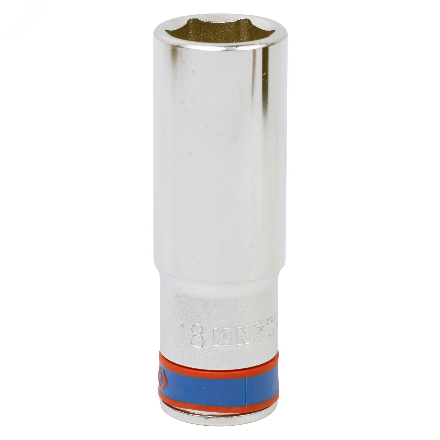 Изображение товара Головка торцевая глубокая шестигранная 1/2 18 мм для монтажа и демонтажа