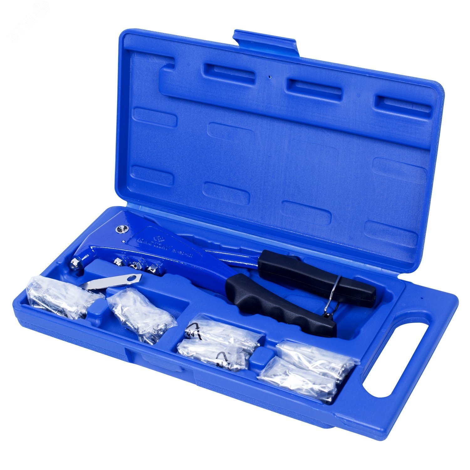 Изображение товара Заклепочник с набором заклепок 121 шт KING TONY 21-20-07MR